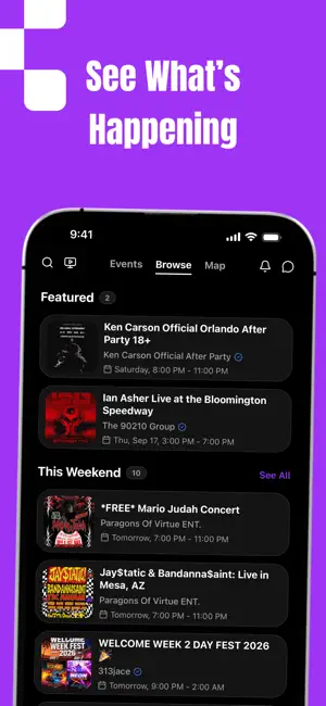 MyPlots - Create & Find Events screenshot 2