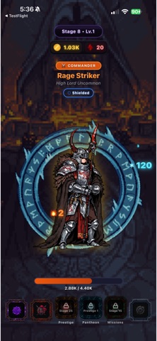 Crimson Legion: Idle Screenshot 1 of 8