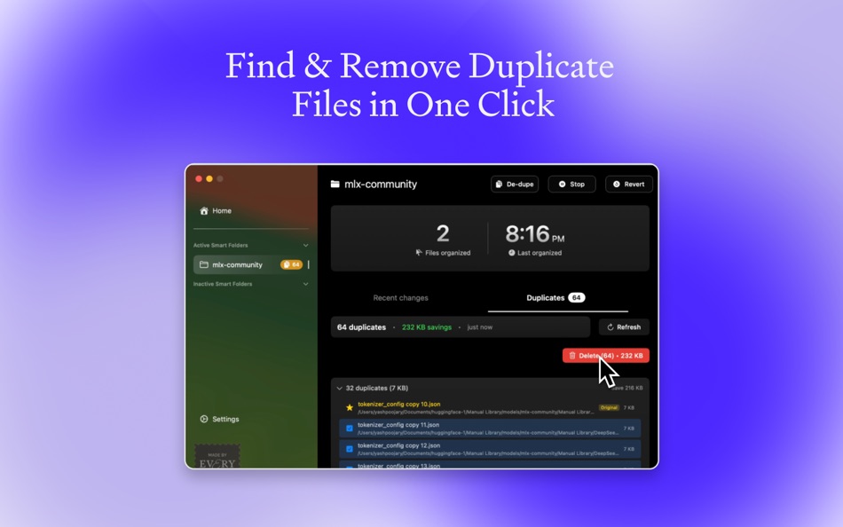 #1. Sparkle - AI File Organizer (macOS) By: Every Media Inc