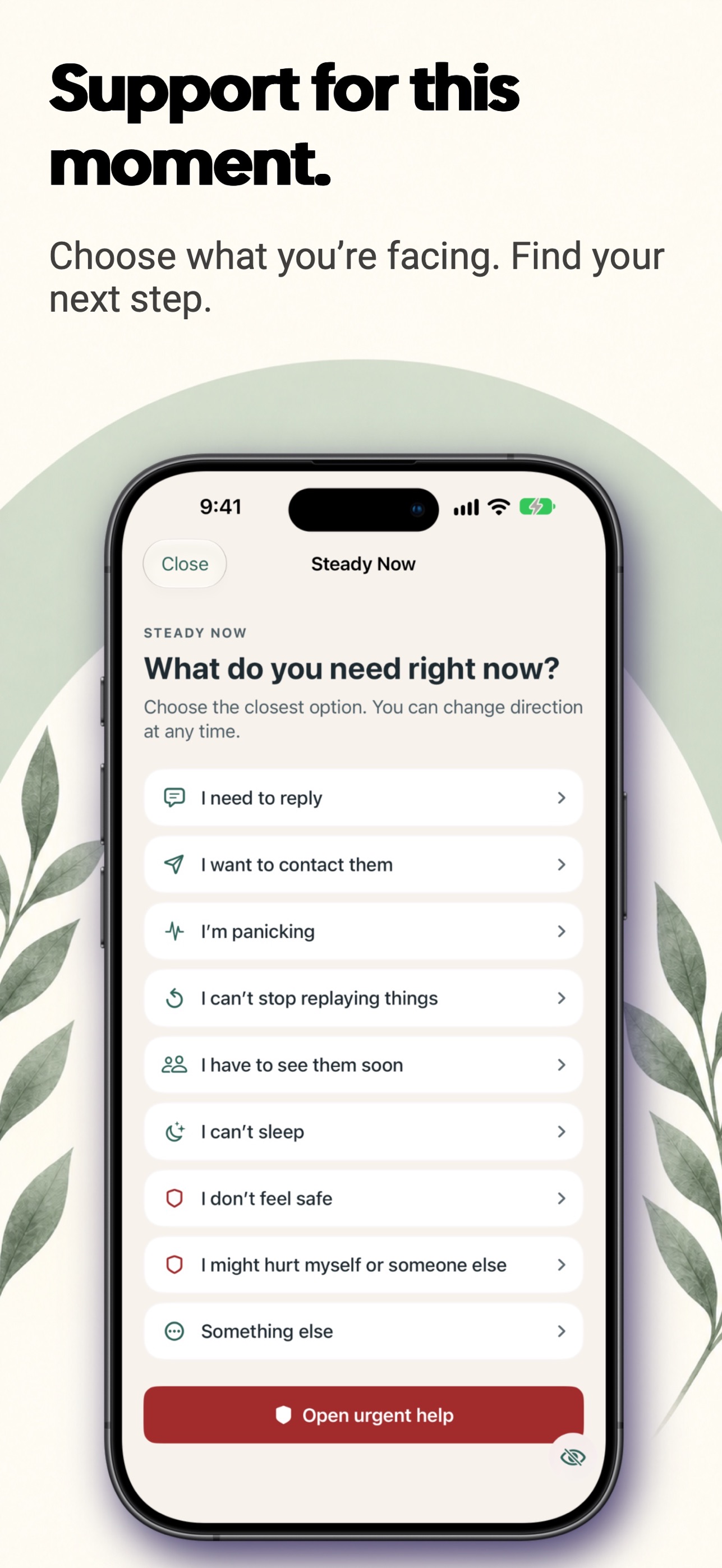 Screenshot 6 of Steady: Divorce & Breakup AI