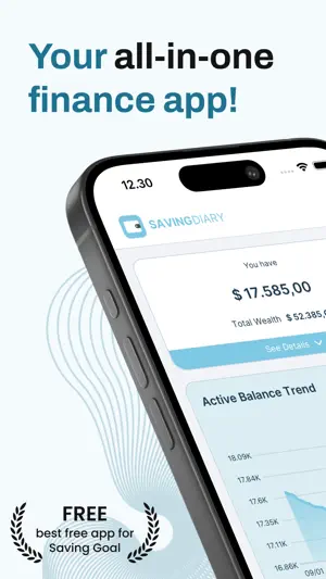 Saving Diary - Money Manager screenshot 1