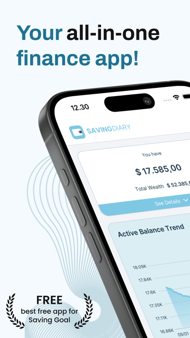Saving Diary - Money Manager Screenshot