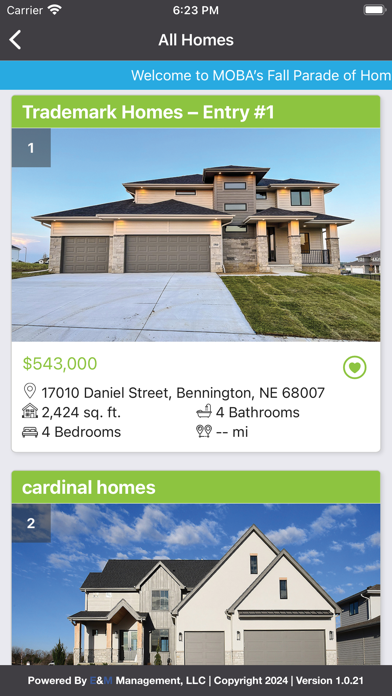 Omaha Parade of Homes Screenshot