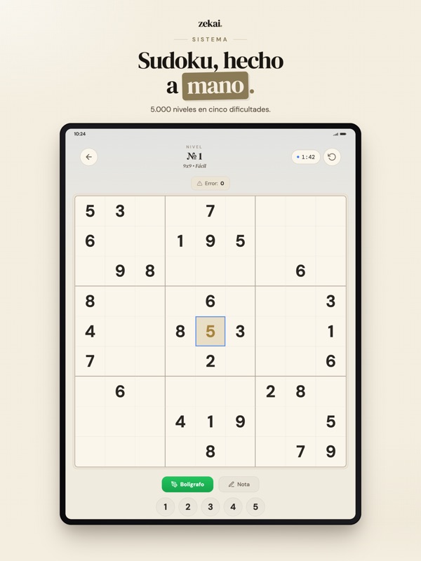Zekai: Sudoku Palabras Lógica screenshot 12