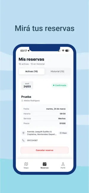 BarberUY screenshot 2
