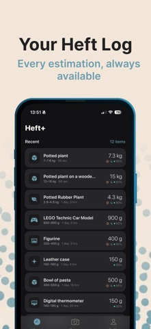 Heft - Estimate Weight AI Screenshot 4 of 6