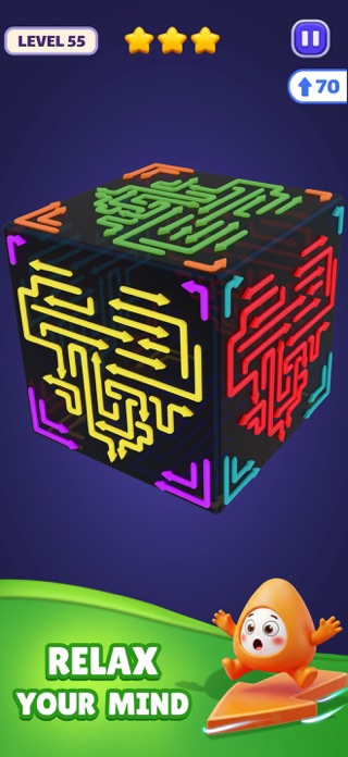Arrow 3D Cube: Tap Away Screenshot 3 of 6