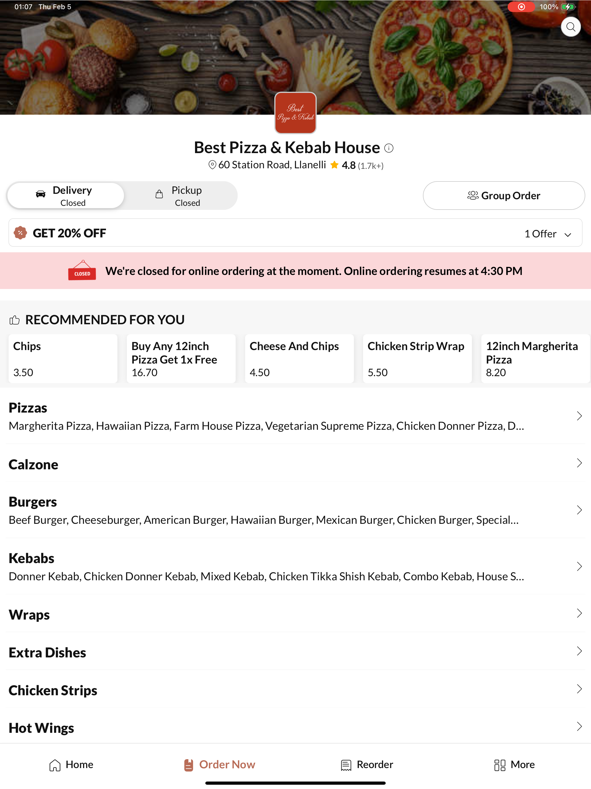 Best Pizza & Kebab House screenshot 6