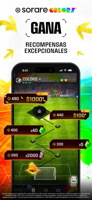 Sorare Fantasy Sports iPhone screenshot 4