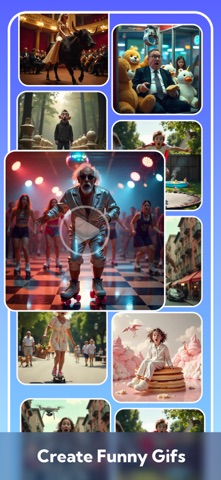 Face GIFS Make funny videos iPhone screenshot