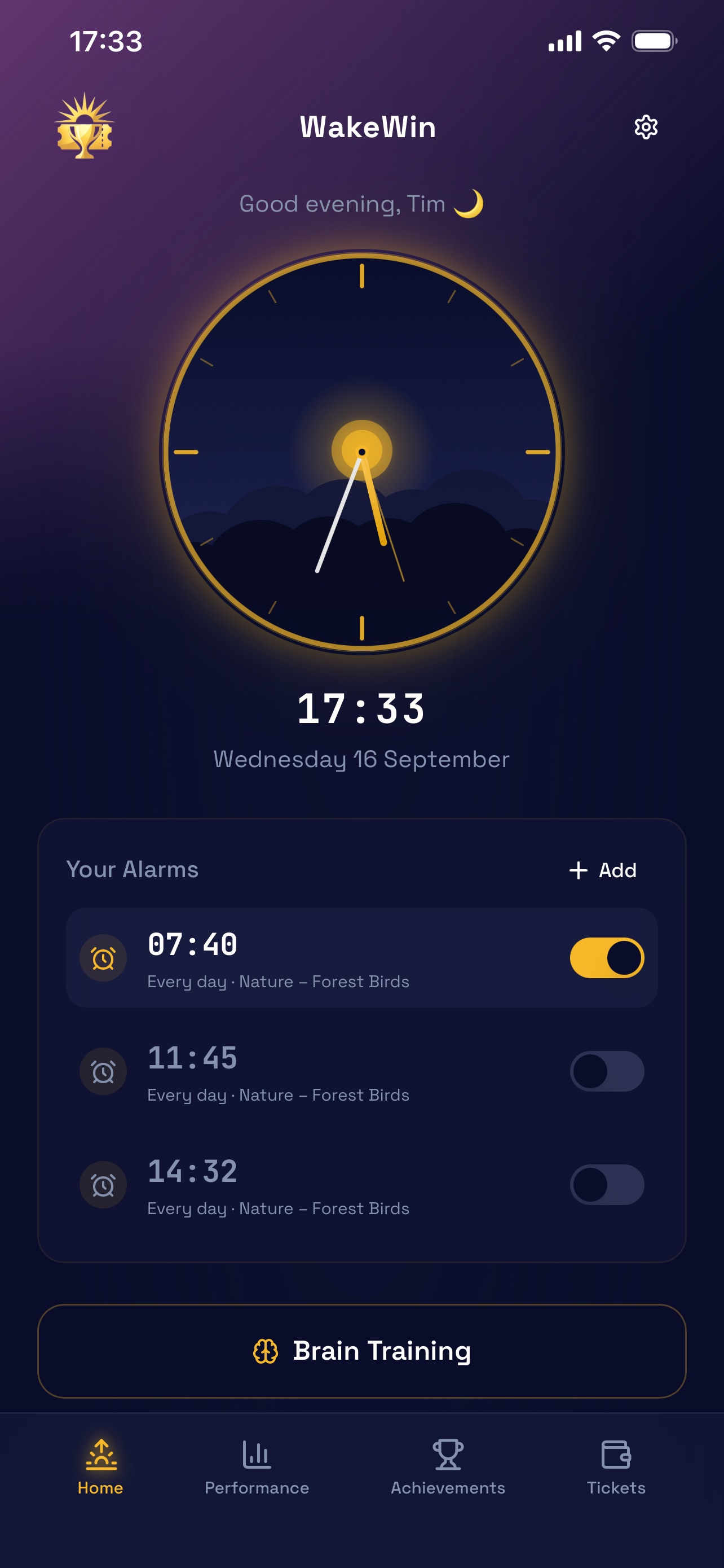Screenshot 1 of WakeWin