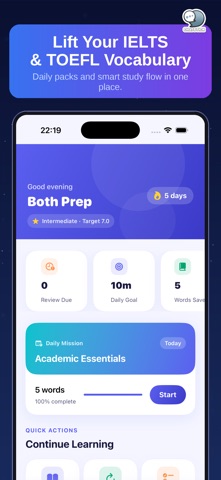 VocabLift Trainer by ChatStick Screenshot 1 of 10
