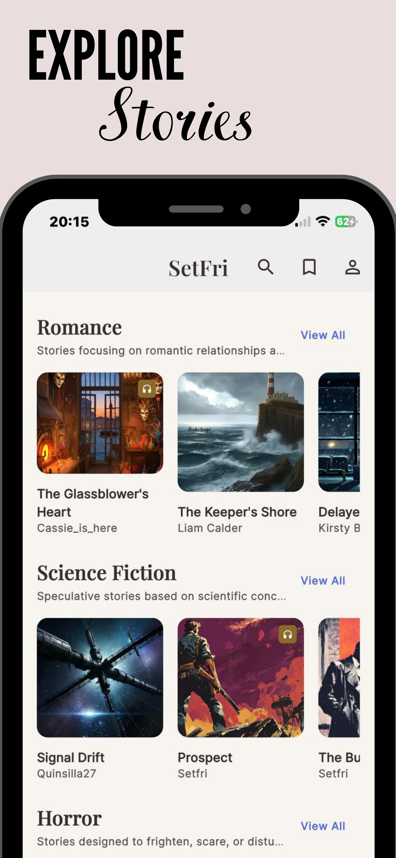 SetFri - Stories & Audiobooks screenshot 3