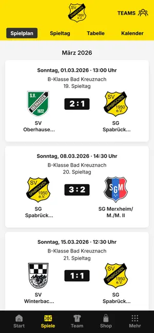 SV Spabrücken screenshot 2