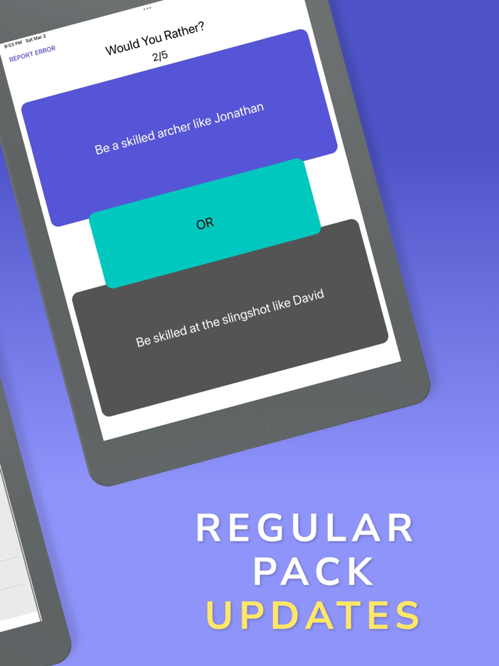 Would You Rather - Christian