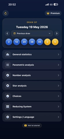 EuroMillions Analyse Screenshot 1 of 9