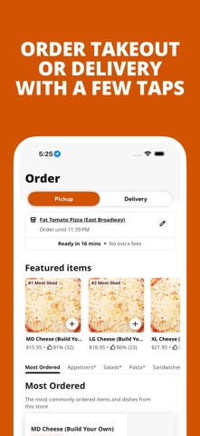 Fat Tomato Pizza Screenshot 1 of 2