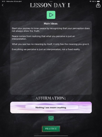 Miracle Mind - Peace Flow iPad screenshot