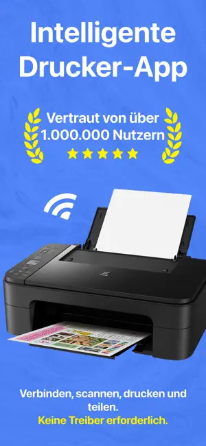 Intelligenter Drucker Scannen iPhone screenshot 1