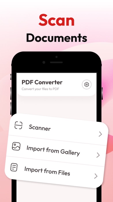 Convert PDF - Doc Converter Screenshot