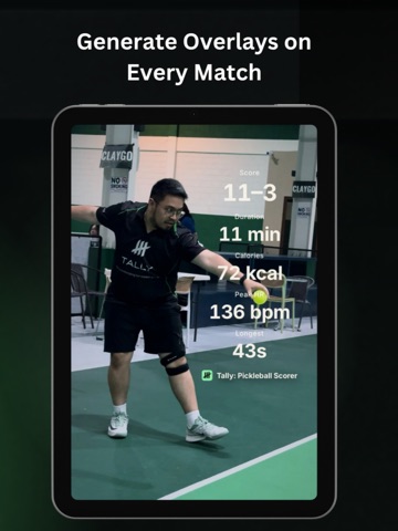 Tally: Everything Pickleball iPad screenshot 2