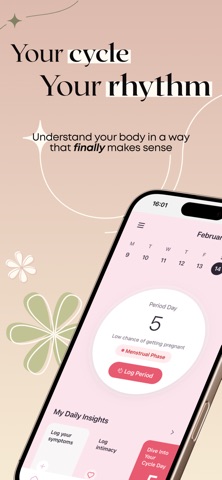 Rhyva: Period & Cycle Tracker screenshot