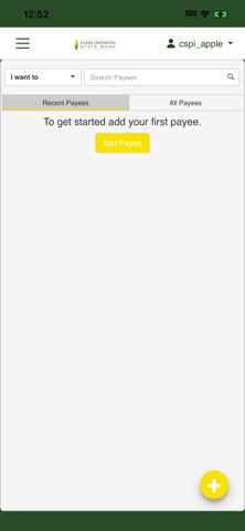 Corn Growers State Bank Mobile iPhone screenshot