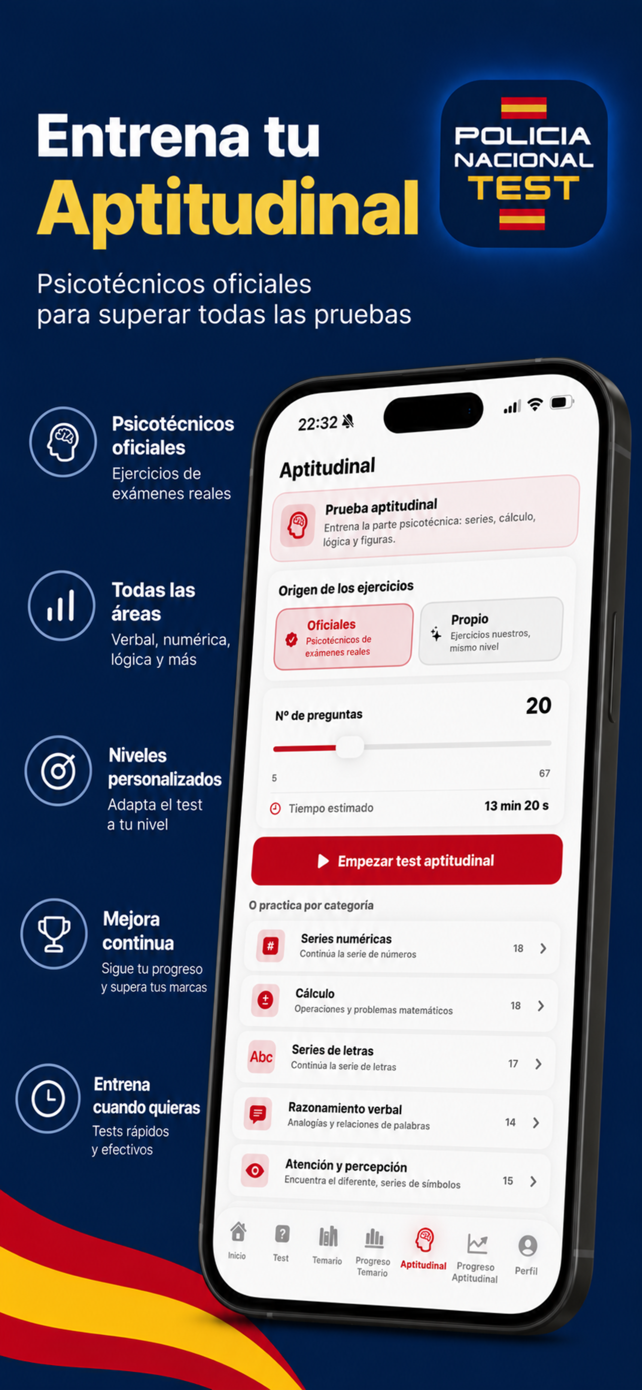 Policia Nacional Examen Test screenshot 5