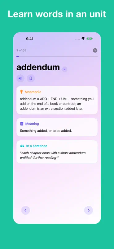Mnemonic Dictionary screenshot 10 of 10
