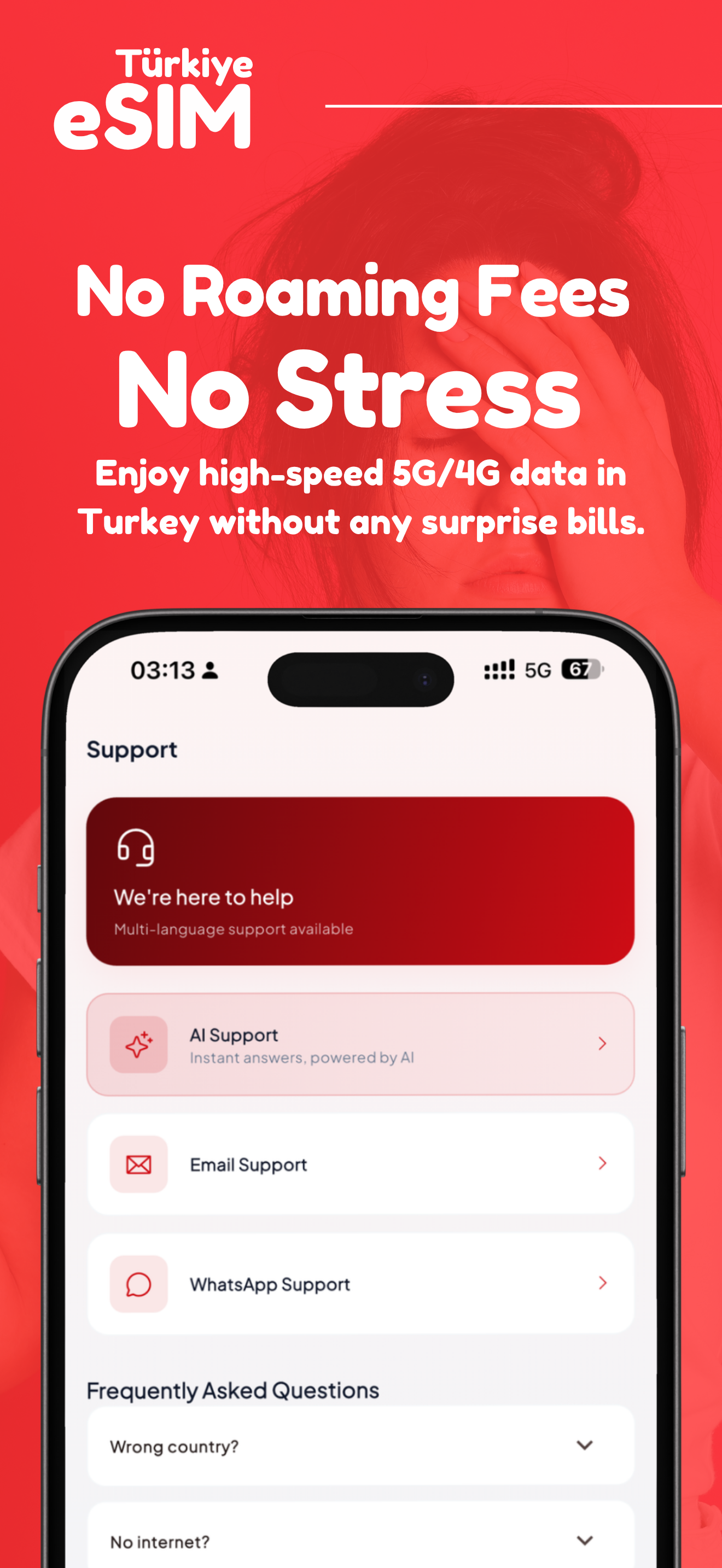 Turkey eSIM: Travel Data SIM