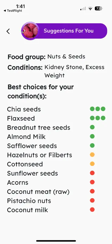 Kidney Stones - Oxalate screenshot 6 of 10