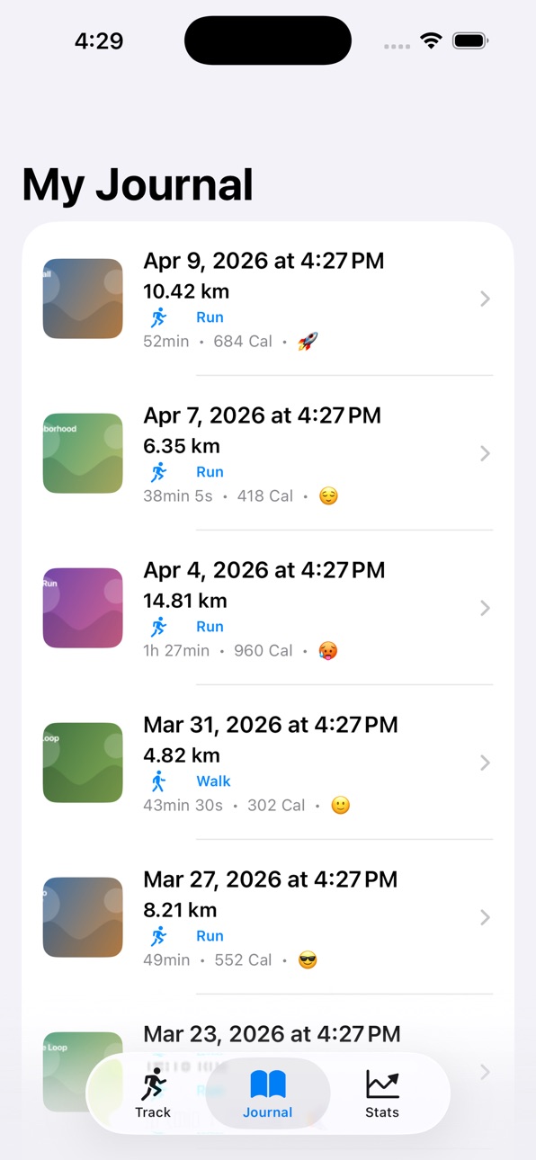 iPhone screenshot