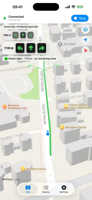 V2X2MAP screenshot 1