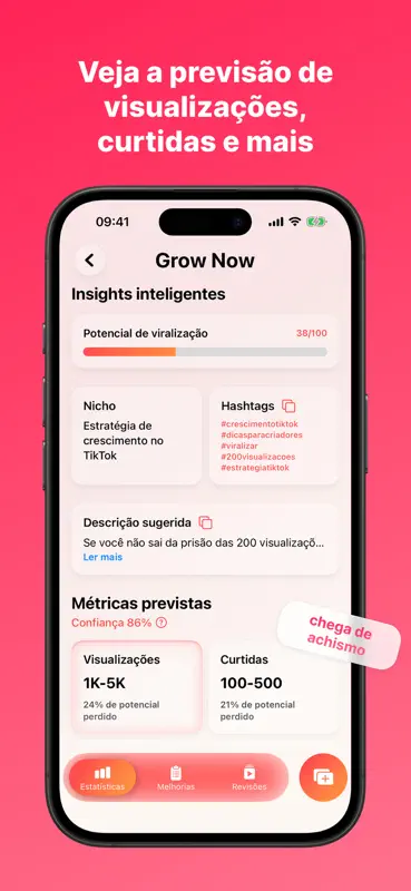 Grow Now - Ideias Virais screenshot 3 of 5