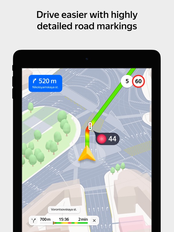 Screenshot #6 pour Yandex Maps & Navigator