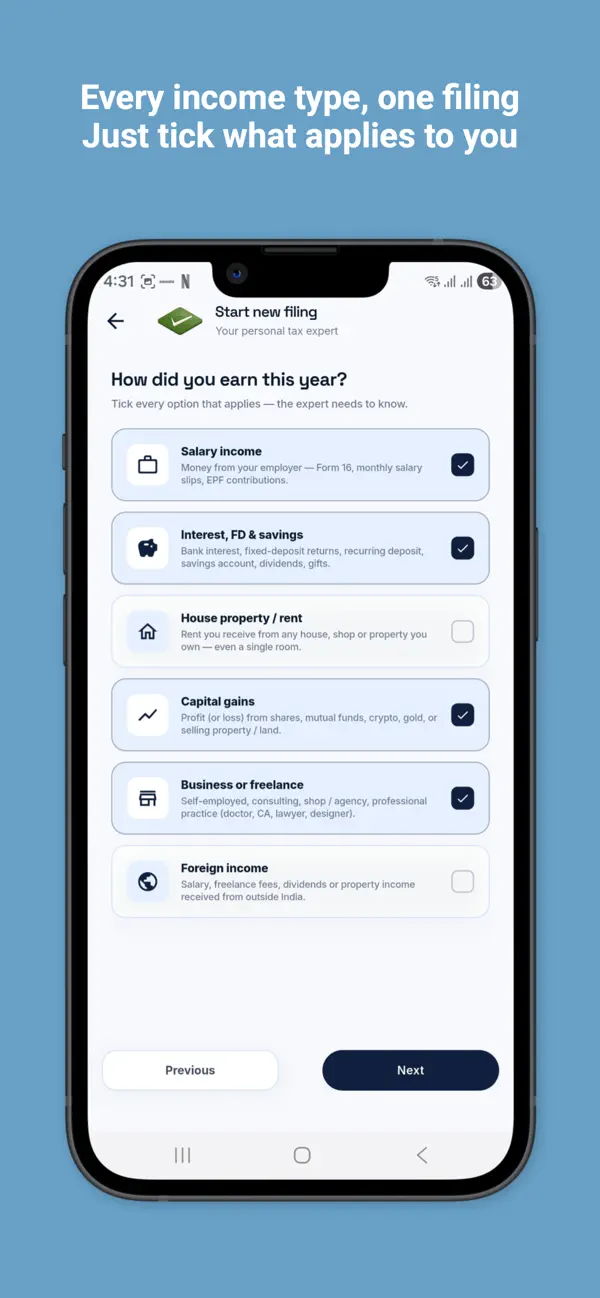 Screenshot #3 pour Income Tax Return AllIndiaITR