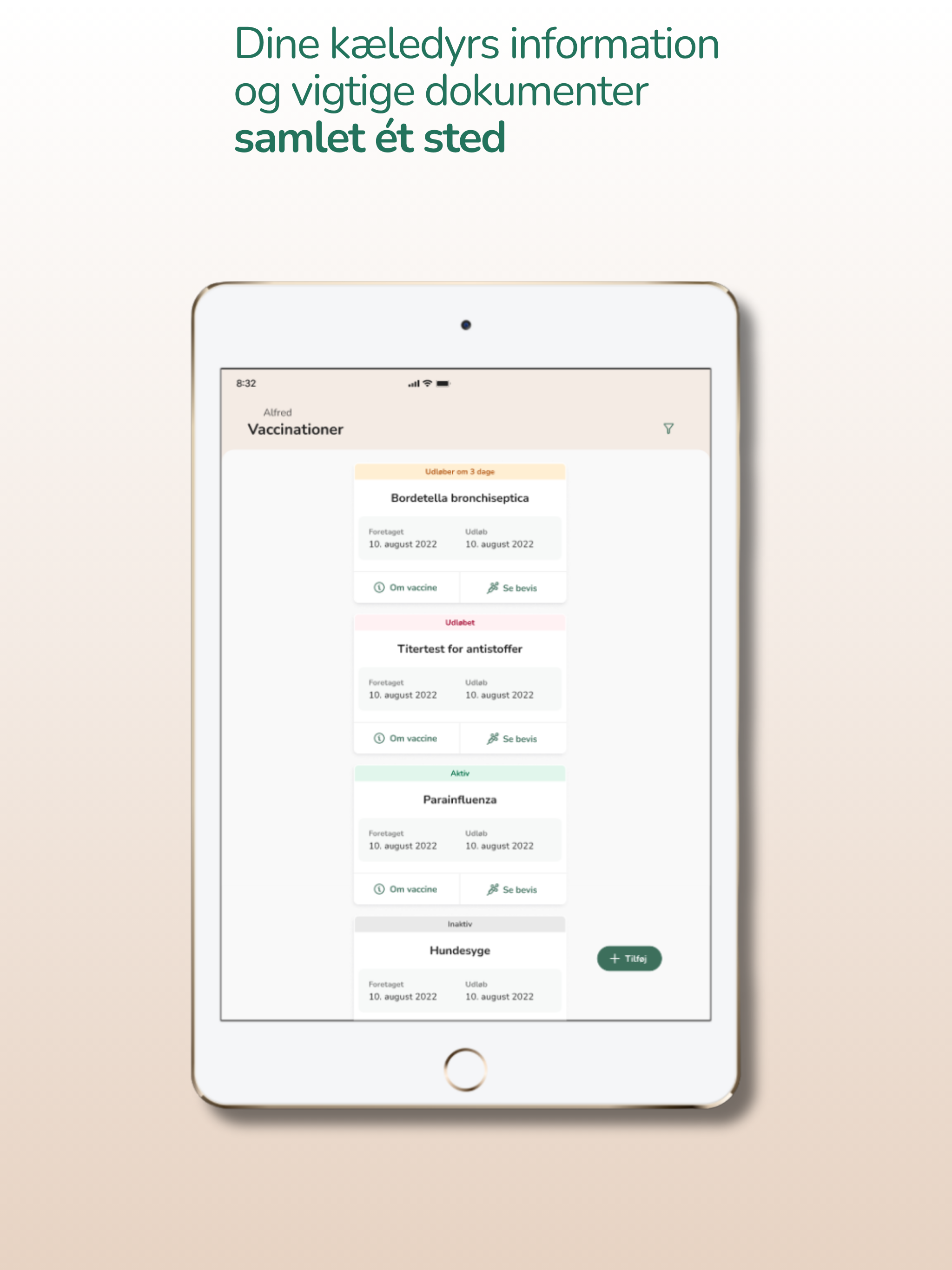 Fauna den digitale sundhedsbog
