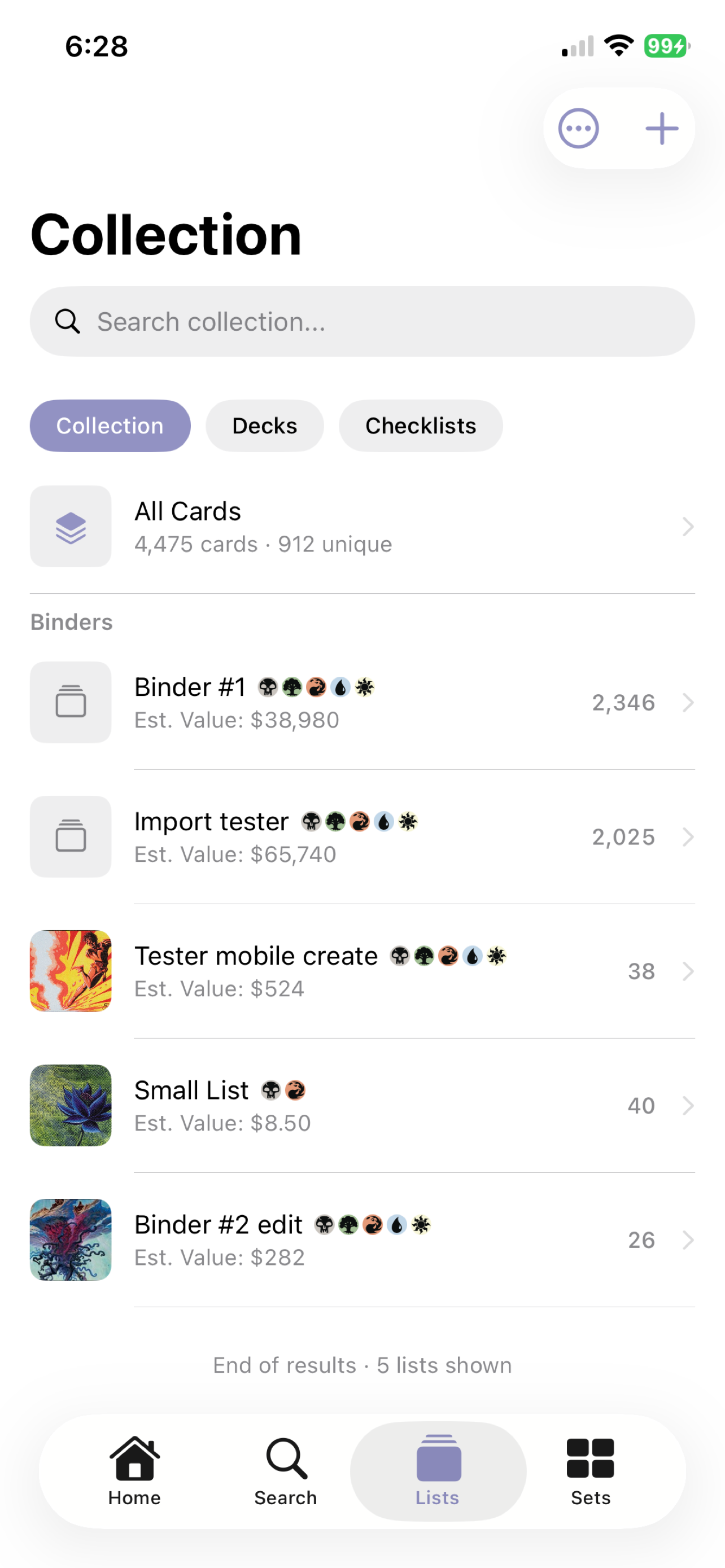 MTGCardStack screenshot 5