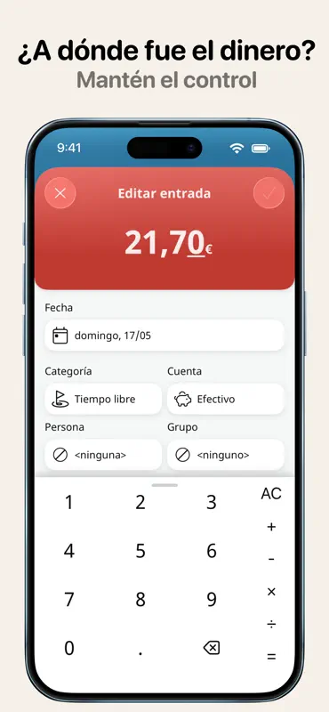 MoneyControl Gastos e Ingresos screenshot 6 of 10