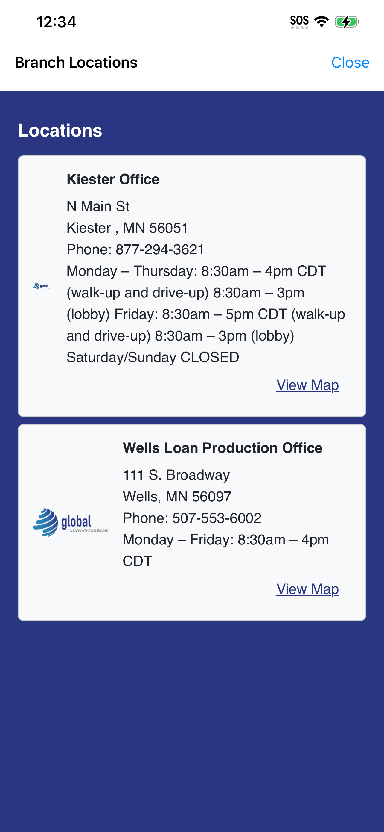 Global Innovations Bank screenshot 5