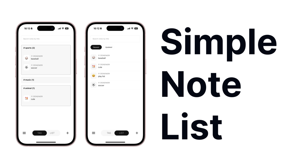 #1. Linky Notes (iOS) Podle: Yasuhiro Yamamoto