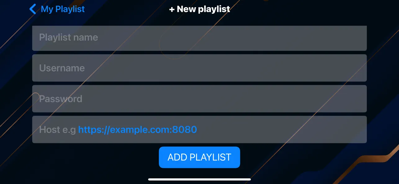 Screenshot #2 pour Drama IPTV Player