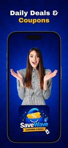 SaveWave Coupons and Deals iPhone screenshot 1
