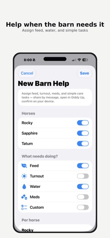 Giddy Up- Equine Manager Screenshot 5 of 6
