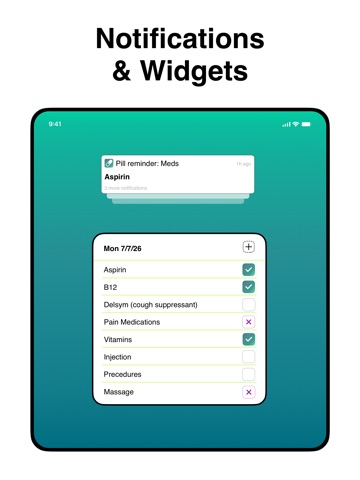 Pill Reminder: Meds iPad screenshot 8