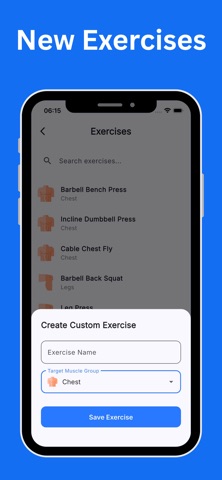 Simple Workout Tracker: Gym iPhone screenshot