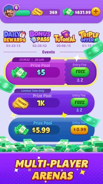 Solitaire Slam: Win Real Cash Screenshot