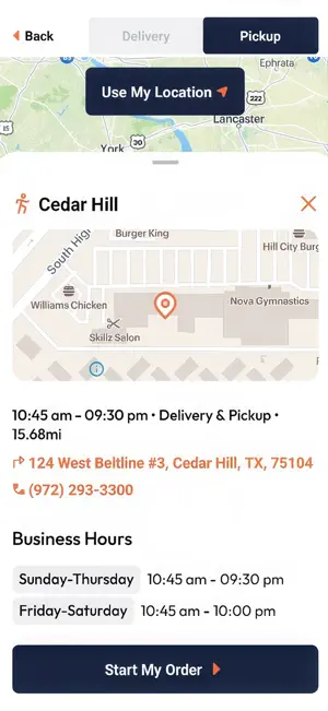 Cotton Patch Cafe Ordering screenshot 3