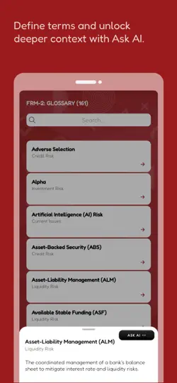 FRM Risk Prep: With AI iPhone Screenshot 6