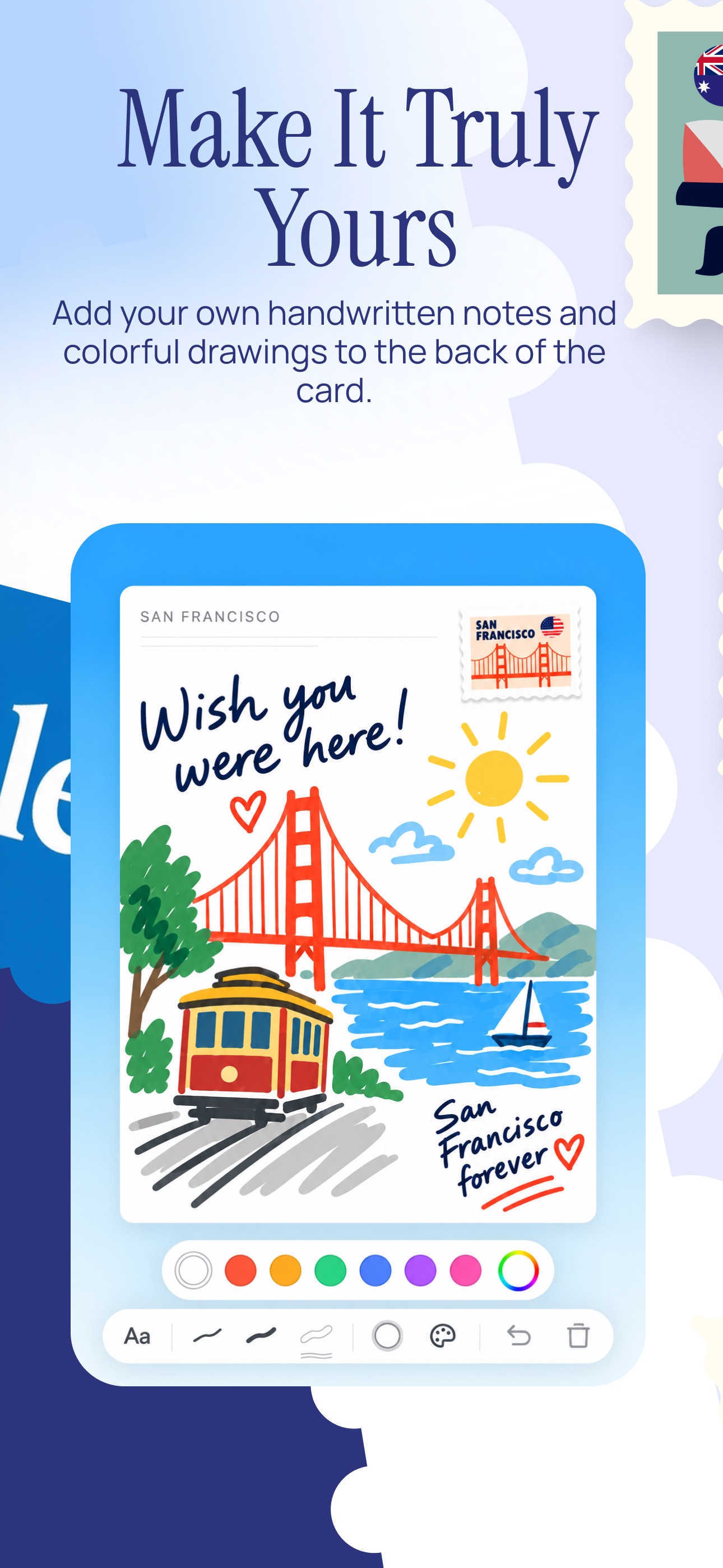 Screenshot 3 of Youmory: Travel Postcards